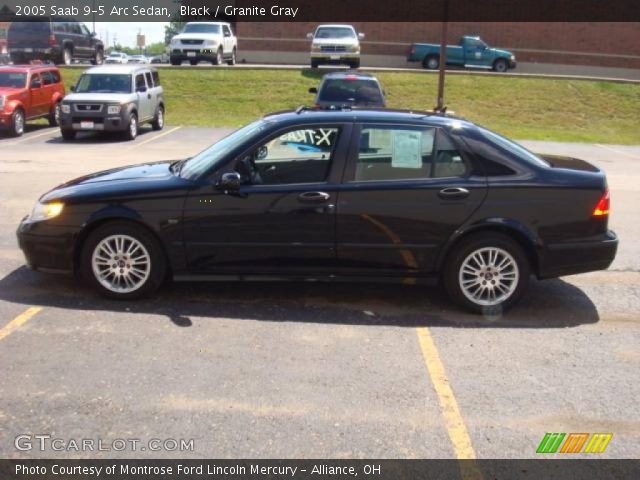 2005 Saab 9-5 Arc Sedan in Black