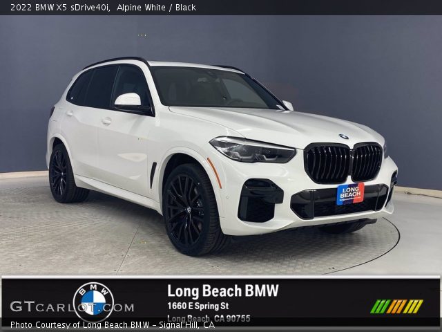 2022 BMW X5 sDrive40i in Alpine White