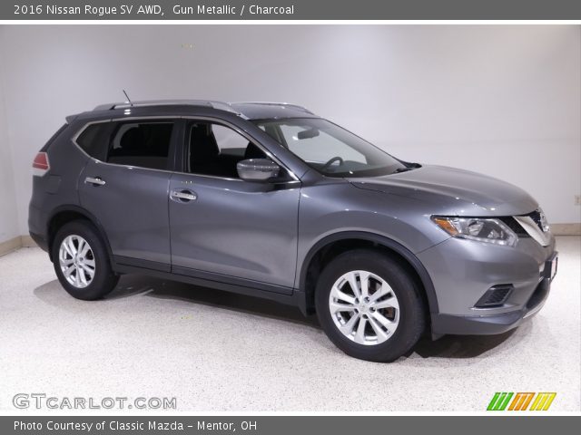 2016 Nissan Rogue SV AWD in Gun Metallic