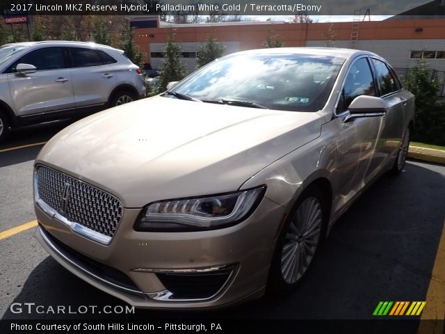 2017 Lincoln MKZ Reserve Hybrid in Palladium White Gold