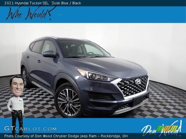 2021 Hyundai Tucson SEL in Dusk Blue