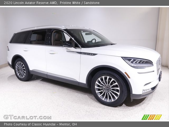 2020 Lincoln Aviator Reserve AWD in Pristine White