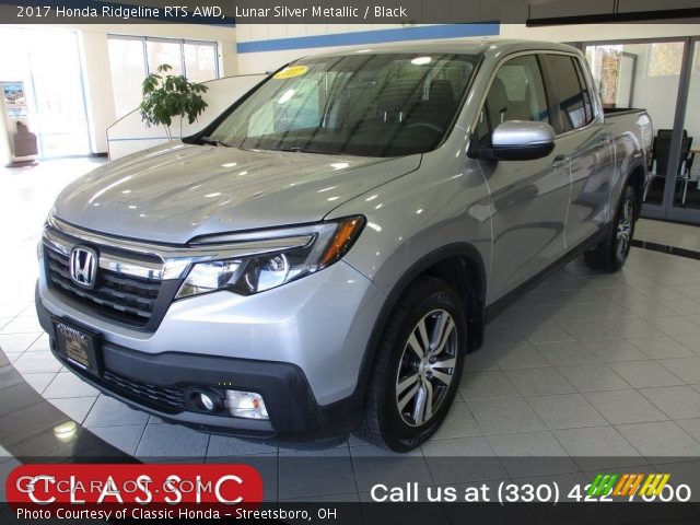 2017 Honda Ridgeline RTS AWD in Lunar Silver Metallic