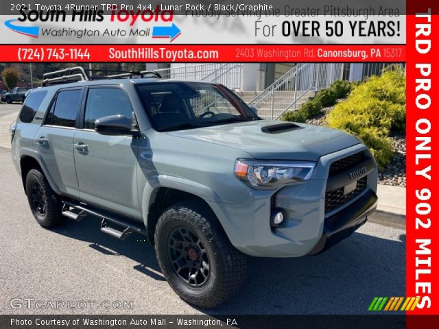 2021 Toyota 4Runner TRD Pro 4x4 in Lunar Rock