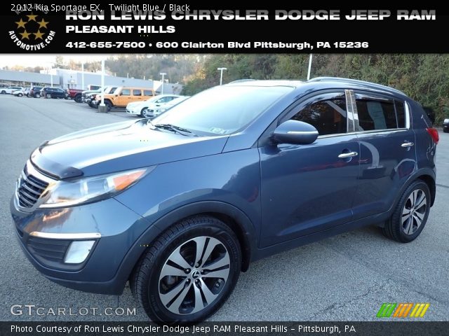 2012 Kia Sportage EX in Twilight Blue