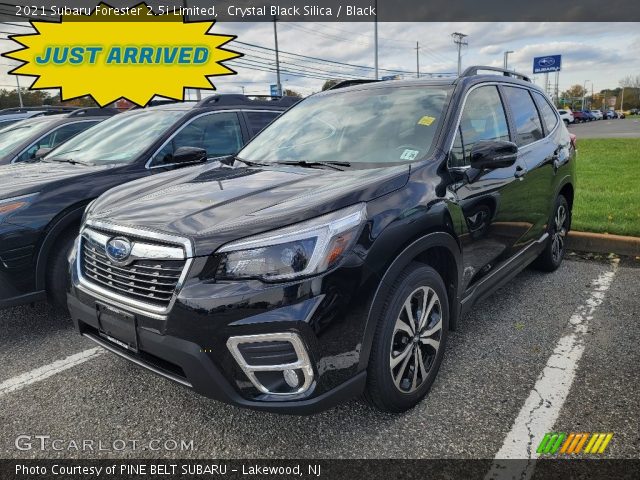 2021 Subaru Forester 2.5i Limited in Crystal Black Silica