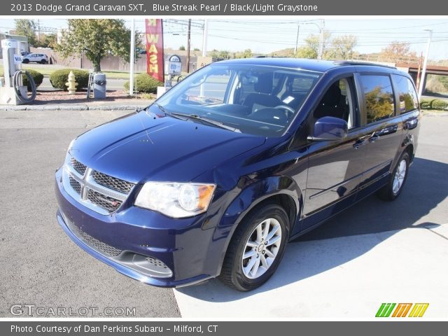 2013 Dodge Grand Caravan SXT in Blue Streak Pearl
