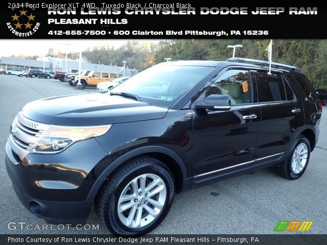 2014 Ford Explorer XLT 4WD in Tuxedo Black