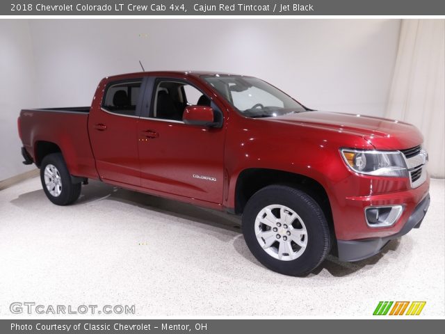 2018 Chevrolet Colorado LT Crew Cab 4x4 in Cajun Red Tintcoat