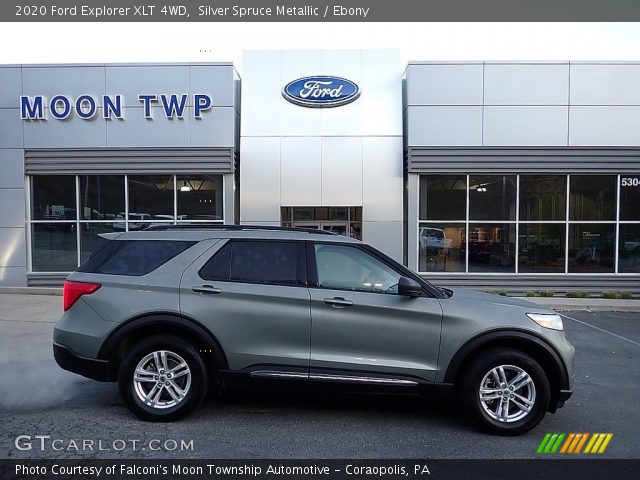 2020 Ford Explorer XLT 4WD in Silver Spruce Metallic