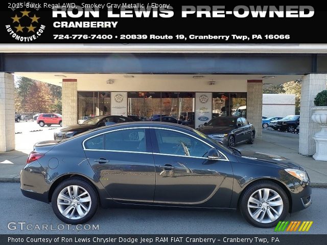 2015 Buick Regal AWD in Smokey Gray Metallic