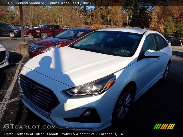 2019 Hyundai Sonata SE in Quartz White Pearl