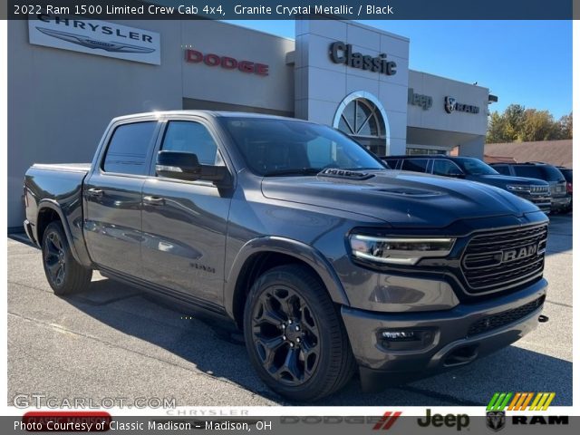 2022 Ram 1500 Limited Crew Cab 4x4 in Granite Crystal Metallic