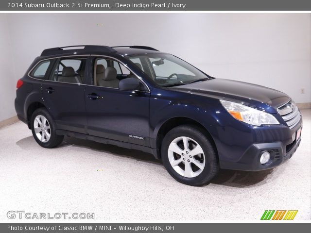 2014 Subaru Outback 2.5i Premium in Deep Indigo Pearl
