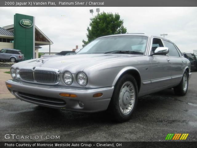 2000 Jaguar XJ Vanden Plas in Platinum Silver
