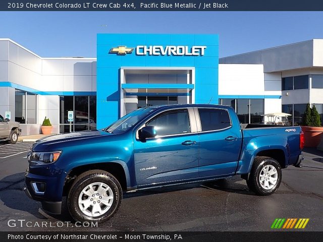 2019 Chevrolet Colorado LT Crew Cab 4x4 in Pacific Blue Metallic