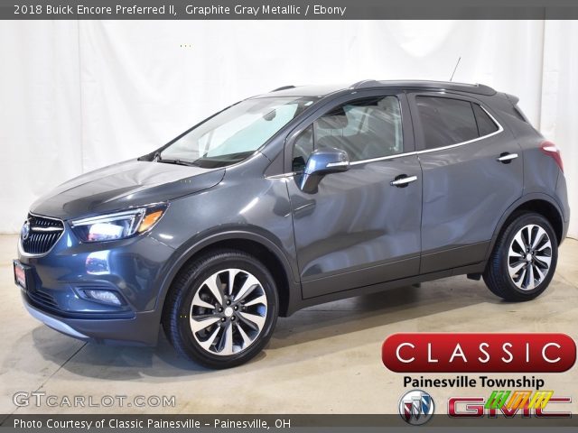 2018 Buick Encore Preferred II in Graphite Gray Metallic