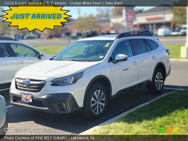 2020 Subaru Outback 2.5i Premium in Crystal White Pearl