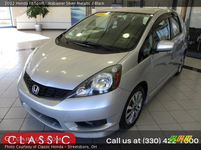 2012 Honda Fit Sport in Alabaster Silver Metallic