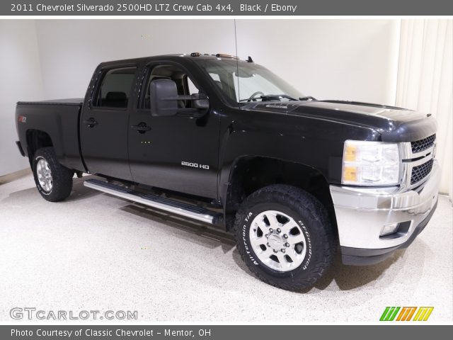 2011 Chevrolet Silverado 2500HD LTZ Crew Cab 4x4 in Black