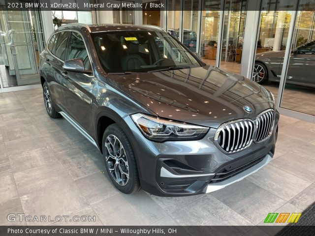 2021 BMW X1 xDrive28i in Mineral Gray Metallic