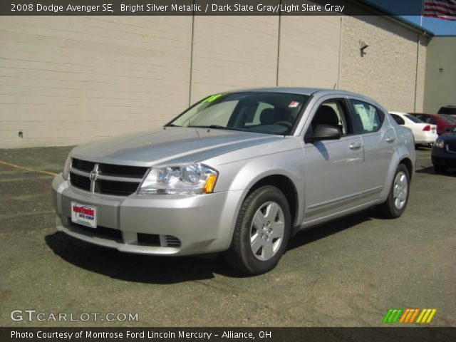 2008 Dodge Avenger SE in Bright Silver Metallic