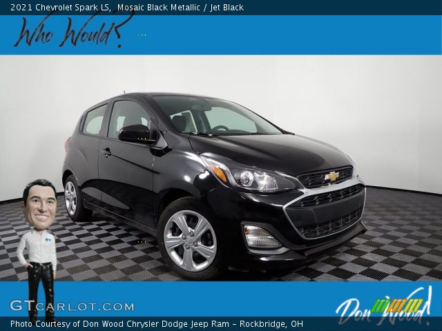 2021 Chevrolet Spark LS in Mosaic Black Metallic