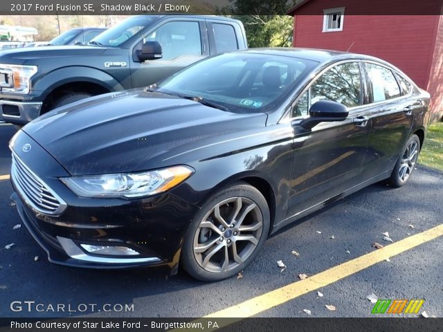 2017 Ford Fusion SE in Shadow Black