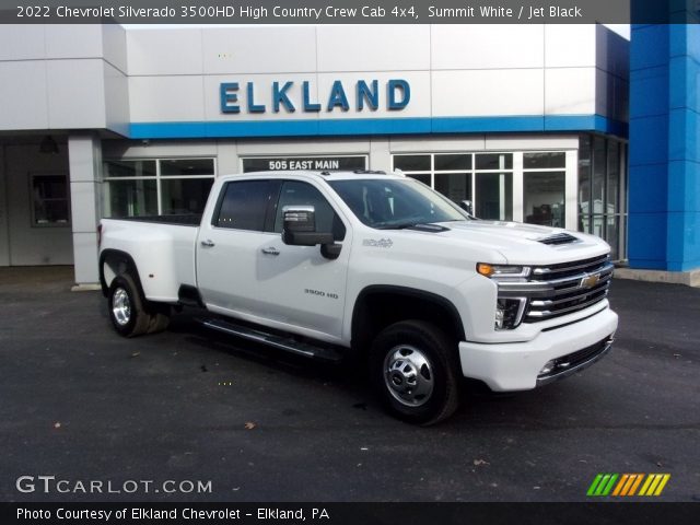 2022 Chevrolet Silverado 3500HD High Country Crew Cab 4x4 in Summit White