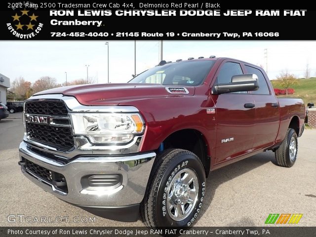 2022 Ram 2500 Tradesman Crew Cab 4x4 in Delmonico Red Pearl