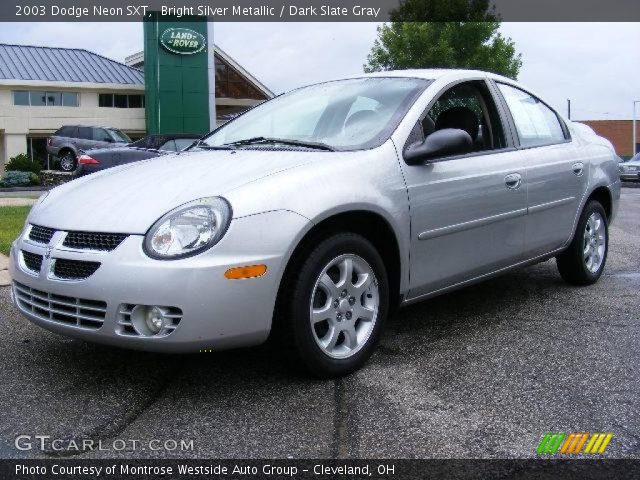2003 Dodge Neon SXT in Bright Silver Metallic