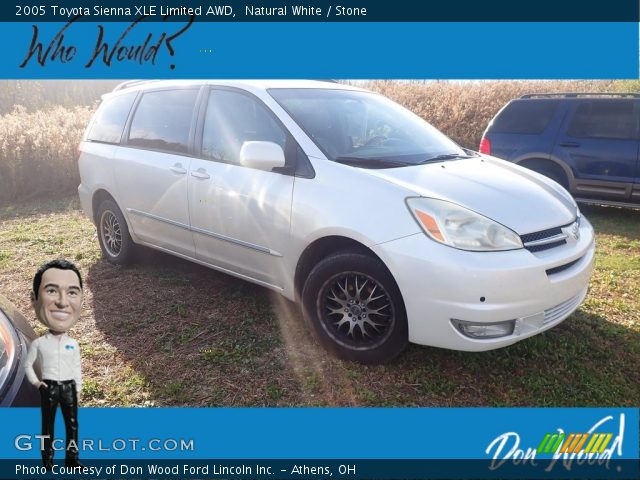 2005 Toyota Sienna XLE Limited AWD in Natural White