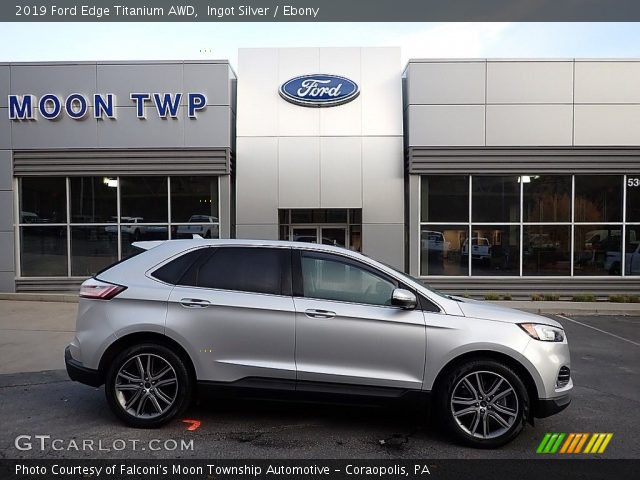 2019 Ford Edge Titanium AWD in Ingot Silver