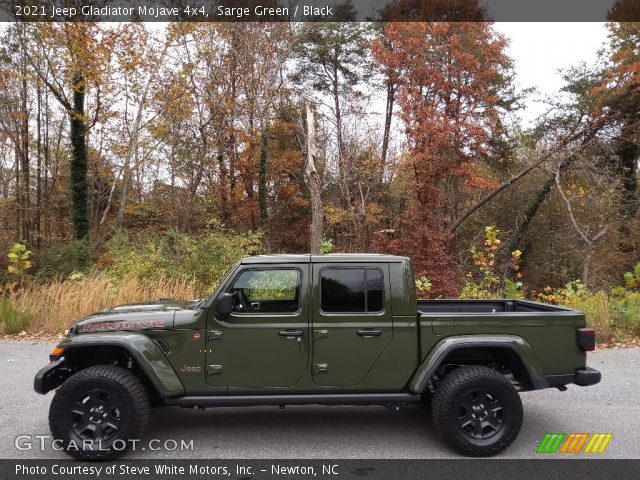 2021 Jeep Gladiator Mojave 4x4 in Sarge Green