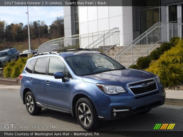 2017 Subaru Forester 2.5i Limited in Quartz Blue Pearl