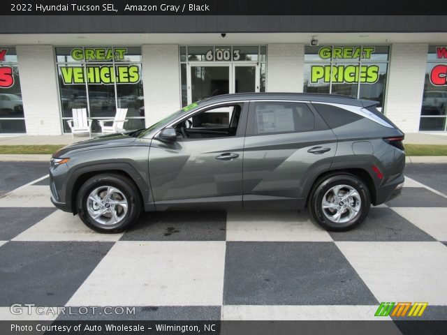 2022 Hyundai Tucson SEL in Amazon Gray