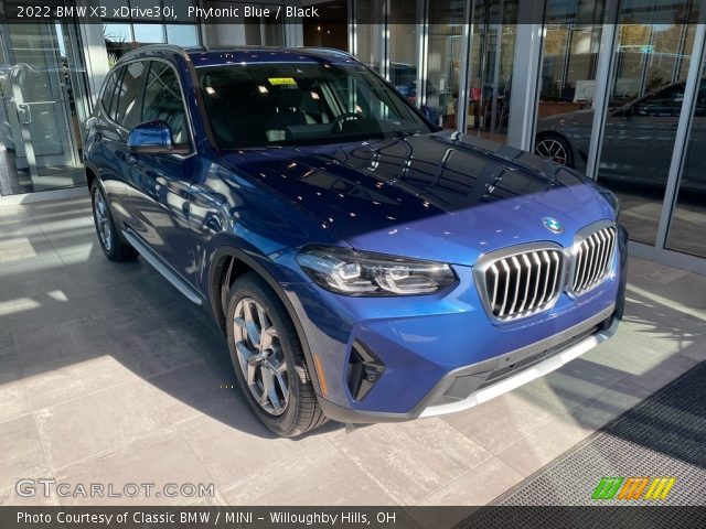 2022 BMW X3 xDrive30i in Phytonic Blue
