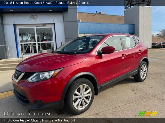 2018 Nissan Rogue Sport S AWD in Palatial Ruby