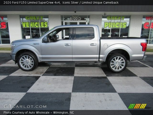2020 Ford F150 Limited SuperCrew 4x4 in Iconic Silver