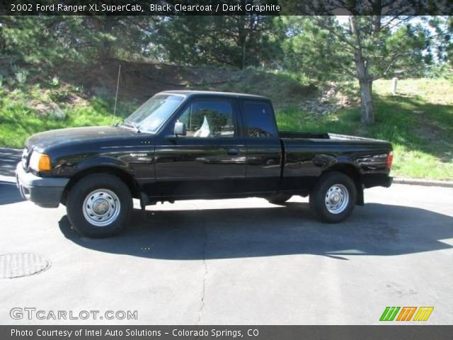 2002 Ford Ranger XL SuperCab in Black Clearcoat