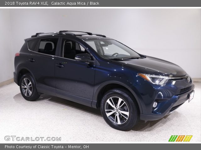 2018 Toyota RAV4 XLE in Galactic Aqua Mica