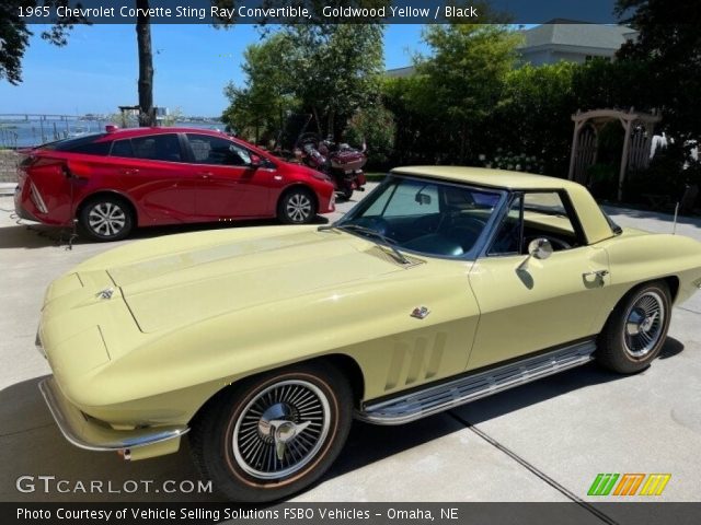 1965 Chevrolet Corvette Sting Ray Convertible in Goldwood Yellow