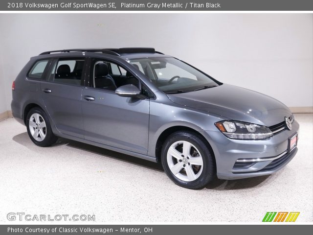 2018 Volkswagen Golf SportWagen SE in Platinum Gray Metallic