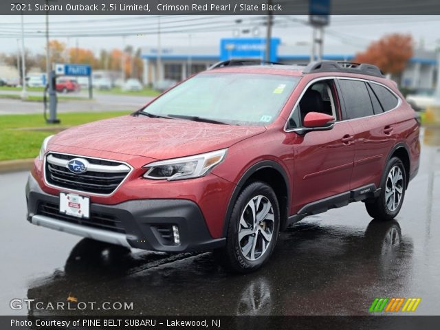2021 Subaru Outback 2.5i Limited in Crimson Red Pearl