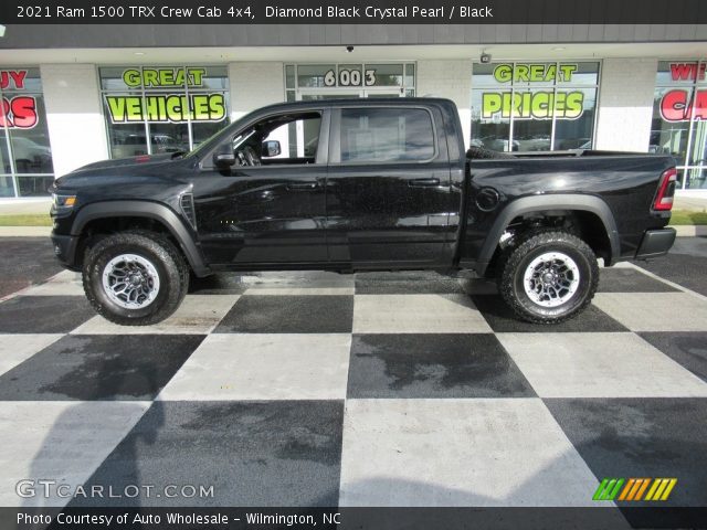 2021 Ram 1500 TRX Crew Cab 4x4 in Diamond Black Crystal Pearl