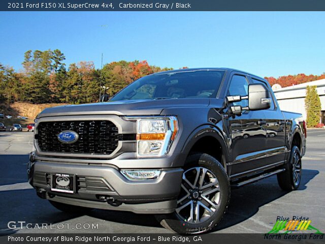 2021 Ford F150 XL SuperCrew 4x4 in Carbonized Gray