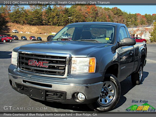 2011 GMC Sierra 1500 Regular Cab in Stealth Gray Metallic