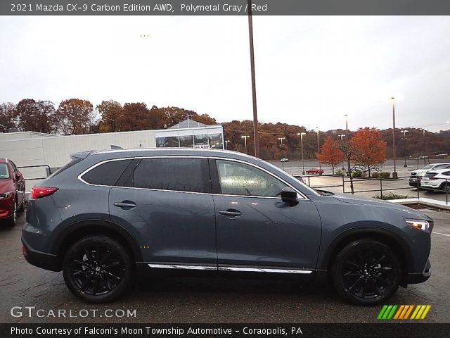 2021 Mazda CX-9 Carbon Edition AWD in Polymetal Gray