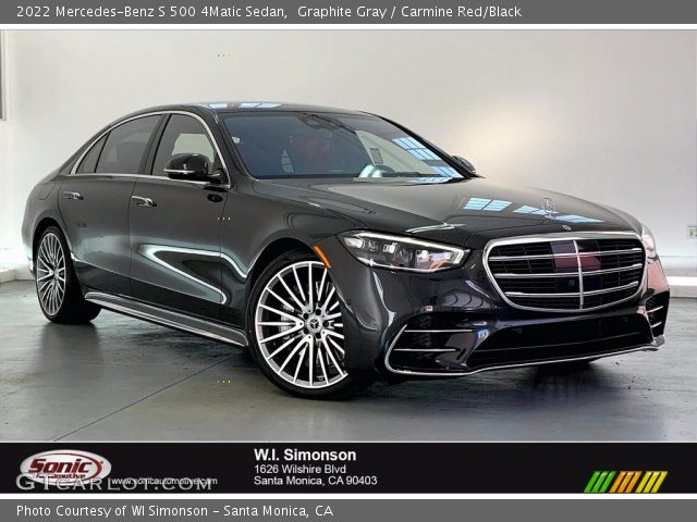 2022 Mercedes-Benz S 500 4Matic Sedan in Graphite Gray