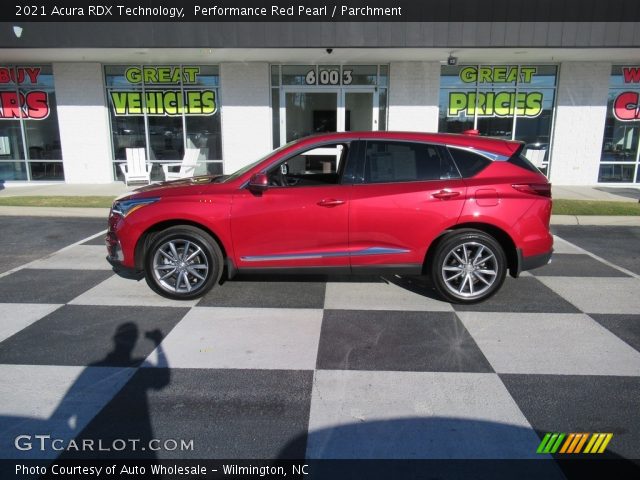 2021 Acura RDX Technology in Performance Red Pearl